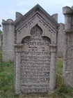 Sírkő az ortodox műemlék temetőben
